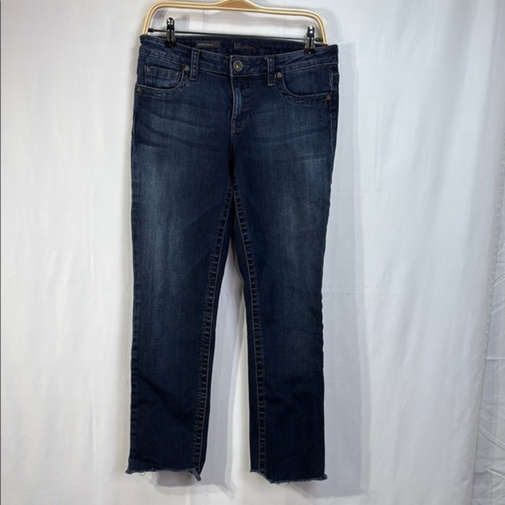 🍾Kut from the Kloth Blue Straight Leg Jeans Classic Style Stevie